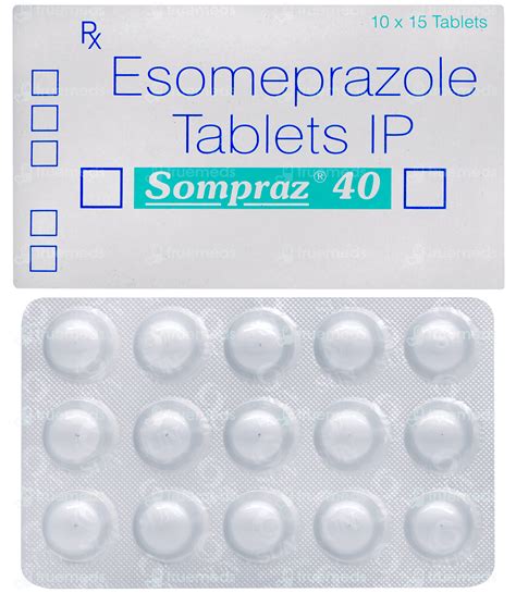 Sompraz 40 Tablet – GERD, Ulcers & Acid Relief