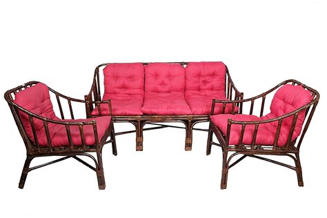 IRA Cane Sofa Set (Multicolour, 48x50 cm, Standard) – IRA Furniture