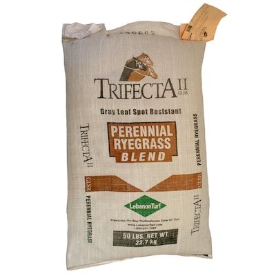 Lebanon Trifecta II Gray Leaf Spot Resist Perennial Ryegrass Blend ...