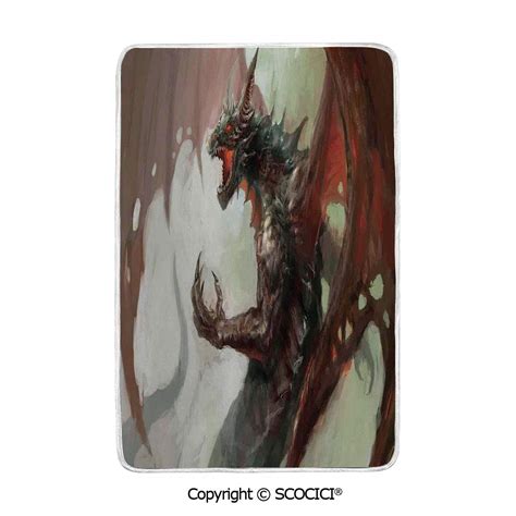 Buy SCOCICI Ultra Comfortable,Cozy and Warm Carpet Blanket Ilustration ...
