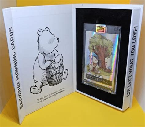 2024 Saturday Morning Cards SMC Winnie The Pooh Silver #1 Limited ...