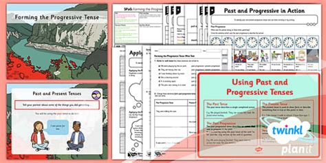 Past Continuous Lesson Plan Pack | ESL Resources | Tenses