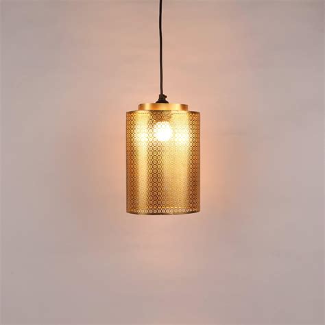 Buy Ruhani Gold Pendant Light | Vintage Hanging Ceiling Lamp - Ikiru ...
