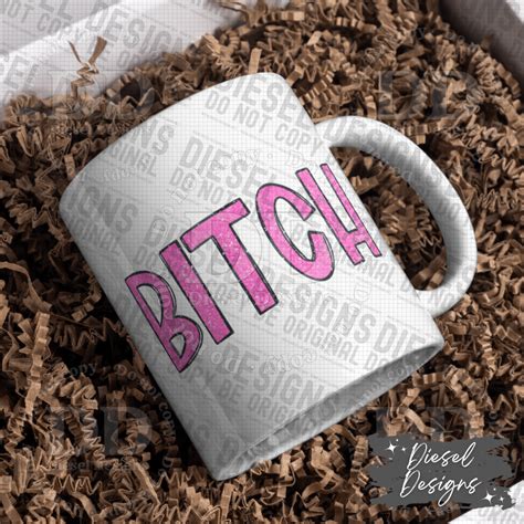 Glitter Bitch PNG | 300 DPI | Transparent PNG | Digital File Only ...