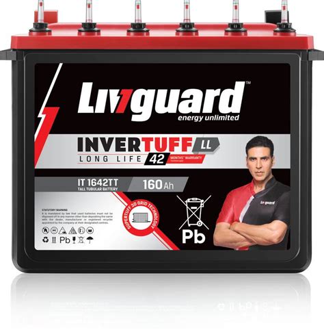 Livguard 42 Months Warranty Tubular Inverter Battery Price in India ...