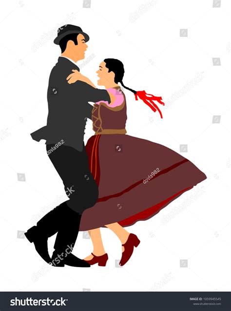 2 132 Polka Dancer Images, Stock Photos & Vectors | Shutterstock