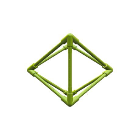 p3d.in - OCTAEDRO REGULAR