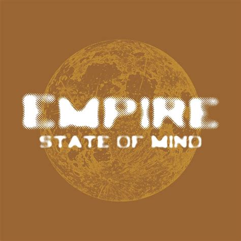 Empire state of mind typography slogan for t shirt printing vector ...