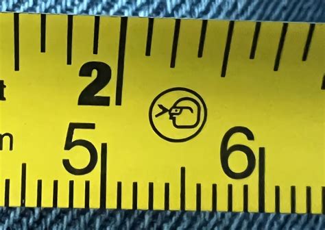 My tiny tape measure reminds me to wear eye protection. : r ...