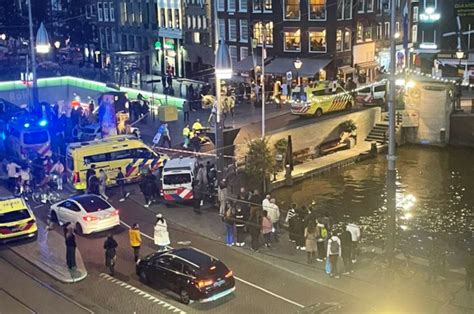 Gewonde bij schietpartij centrum Amsterdam - 112Vandaag