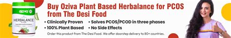 Oziva Plant Based Herbalance for PCOS | Buy Online