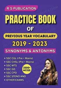 Practice Book of Previous Year Vocabulary - 2019-2023 Magazines Price ...