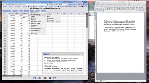 How to Find Test Statistics Using Statcruch 的图像结果