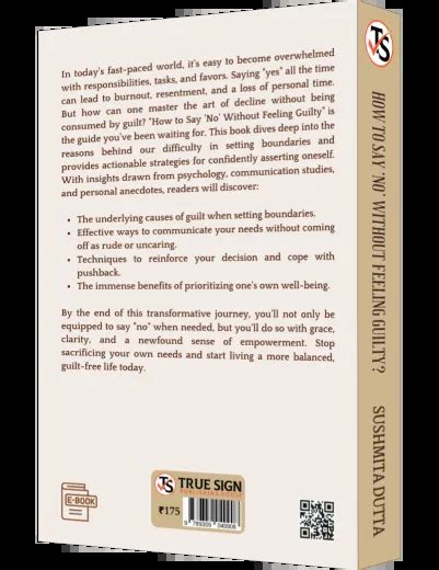 How to Say ‘No’ Without Feeling Guilty? by Sushmita Dutta | E-Commerce ...