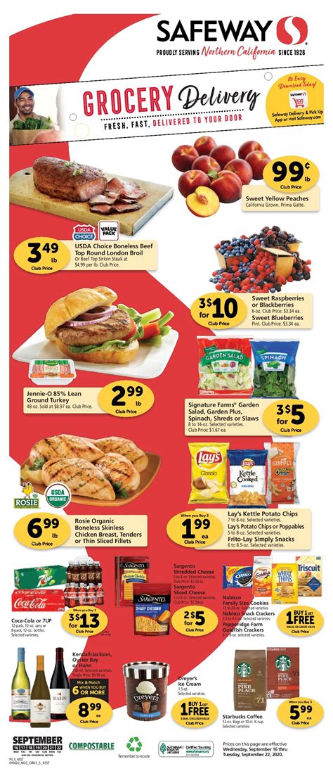 Safeway Weekly Ad 9/16/20 – 9/22/20 Sneak Peek Preview | Safeway ...