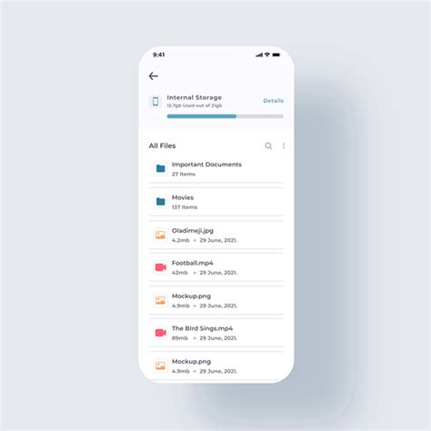 Image result for File Manager Design Concept