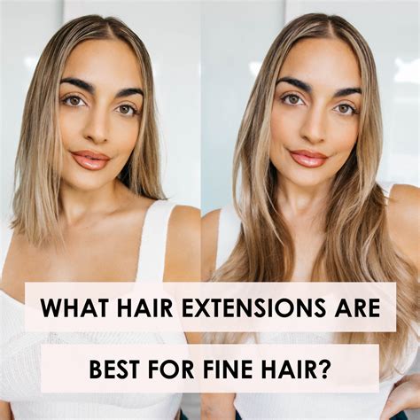 Very Fine Hair Extensions