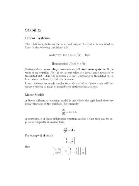 Image result for Stability Theorem