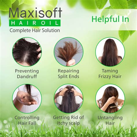 Buy MAXISOFT HAIR OIL 100 ML | COMPLETE HAIR SOLUTION | PROMOTES HAIR ...