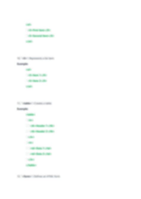 Image result for HTML Tags Cheat Sheet PDF
