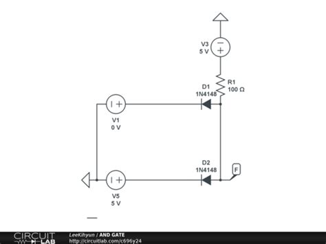 AND GATE - CircuitLab