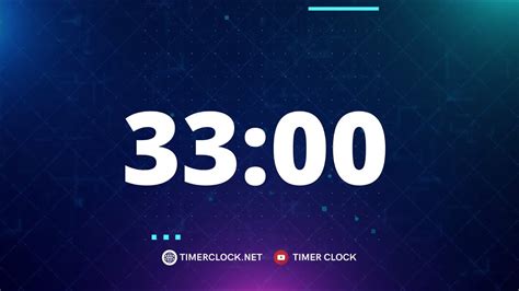 33 Minute Timer | Set 33 Minute Countdown Timer #33minutetimer # ...