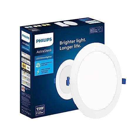 Philips Astra Sleek 15-watt Round LED Downlighter | LED Ceiling Light ...
