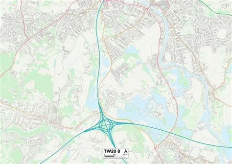 Image result for TW Postcode Map