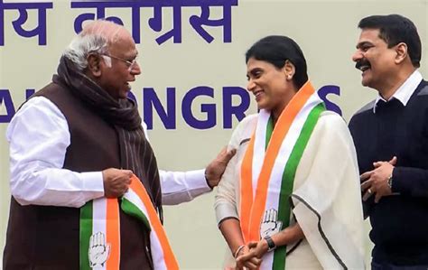 YS Sharmila appointed Congress president of Andhra Pradesh - Rediff.com ...