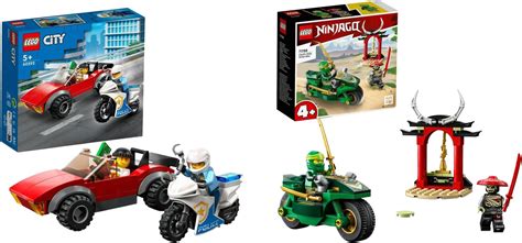 LEGO NINJAGO Lloyd's Ninja Street Bike 71788 Building Toy Set (64 Pcs ...