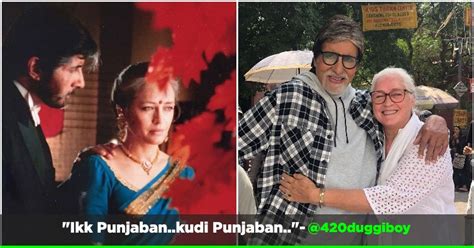 'Major Saab' Co-Actors Nafisa Ali, Amitabh Bachchan Reunite After 24 ...