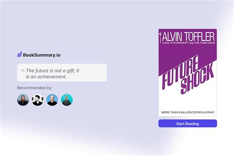 Future Shock Book Summary