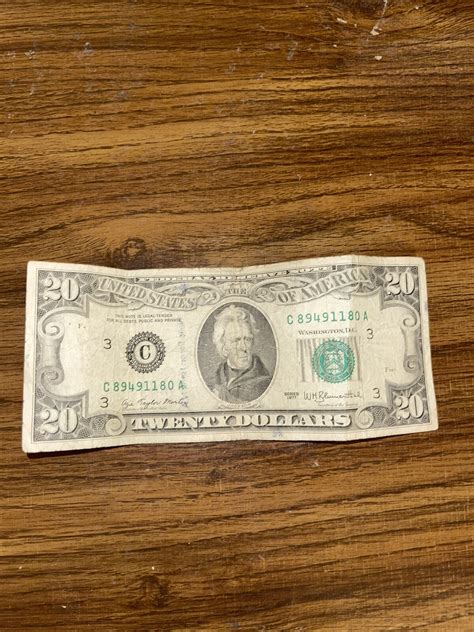 1977 20 Dollar Bill