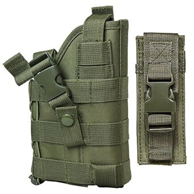 M1SURPLUS MOLLE Tactical Green Holster with Free | Ubuy India