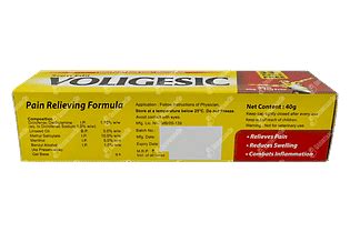 Voligesic Pain Relieving Formula 40 Gm - Uses, Side Effects, Dosage ...