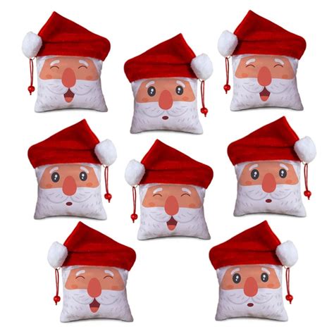 Buy Indigifts Christmas Gift Box for Decoration Reversible Santa Soft ...