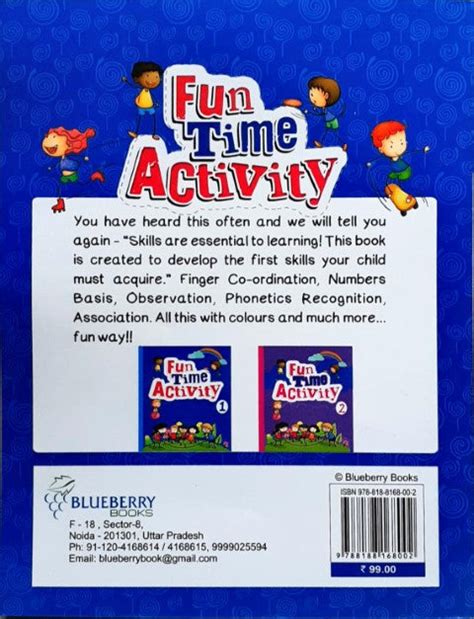Fun Time Activity 1 – Books and You
