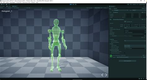 Unity Effect Graph Hologram 的图像结果