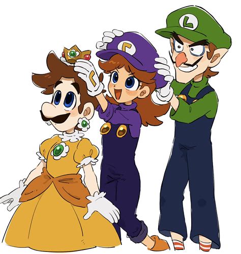 Daisy En Luigi Strips