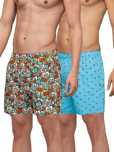 Buy XYXX Men's Cotton Boxer Shorts (Pack of 2) (XYBOX2PCKN132S_Palm ...