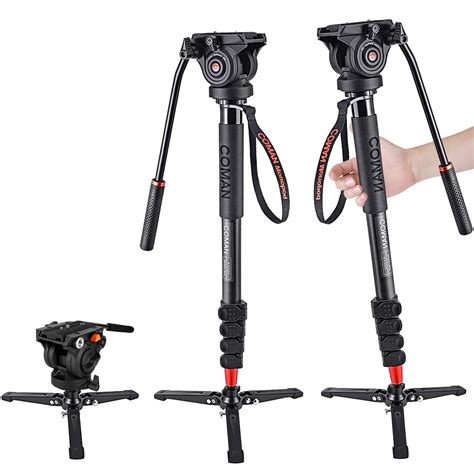 Buy Monopod, COMAN KX3232 73.2 inch Professional Monopod Tripod ...