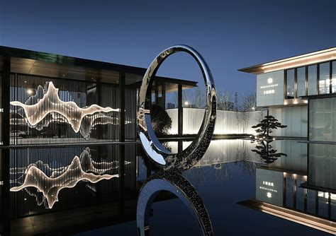 圆环不锈钢雕塑-不锈钢雕塑-深圳龙翔玻璃钢工艺有限公司