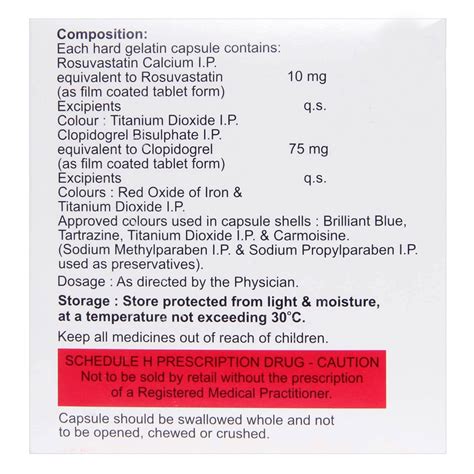 Razel-CV 10/75 Capsule | Uses, Side Effects, Price | Apollo Pharmacy