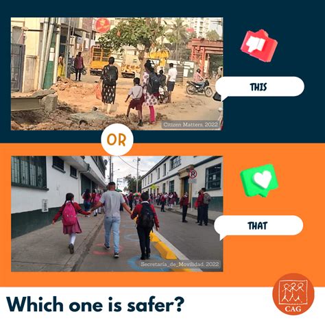 Road Safety - Separate footpaths near schools | CAG