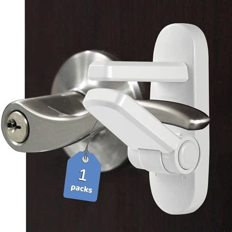 Amazon.com: Childproof Door Lever Lock Baby safety locks for doors (1 ...
