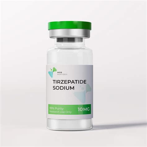 Tirzepatide - 10MG - MOB Peptides