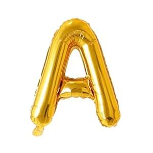 Alphabet Foil Balloon | Letters Balloon | Birthday Name Ballons | 16 ...