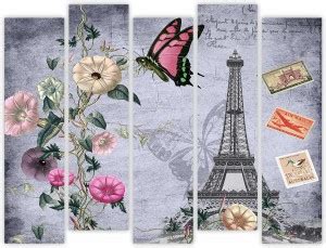 HD RAPID DESIGN Multiple Frames Split Art Texture MDF Wall Paintings ...