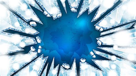 Realistic natural ice cracks as a winter background | Premium Vector