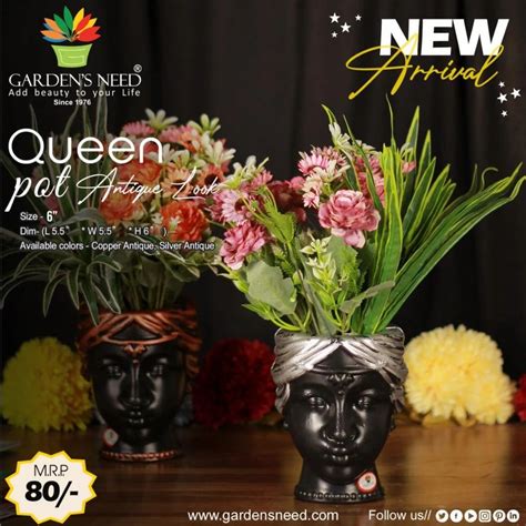 Round Pot - INDIGO POT SILVER ANTIQUE LOOK 14'' Manufacturer from New Delhi